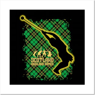 Scottish Highland Games Posters and Art